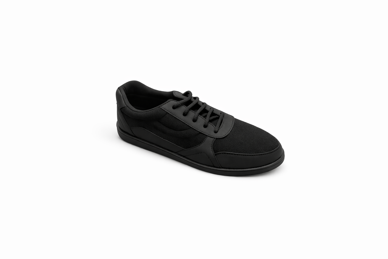 Black Ultra-Grip Lace Shoes